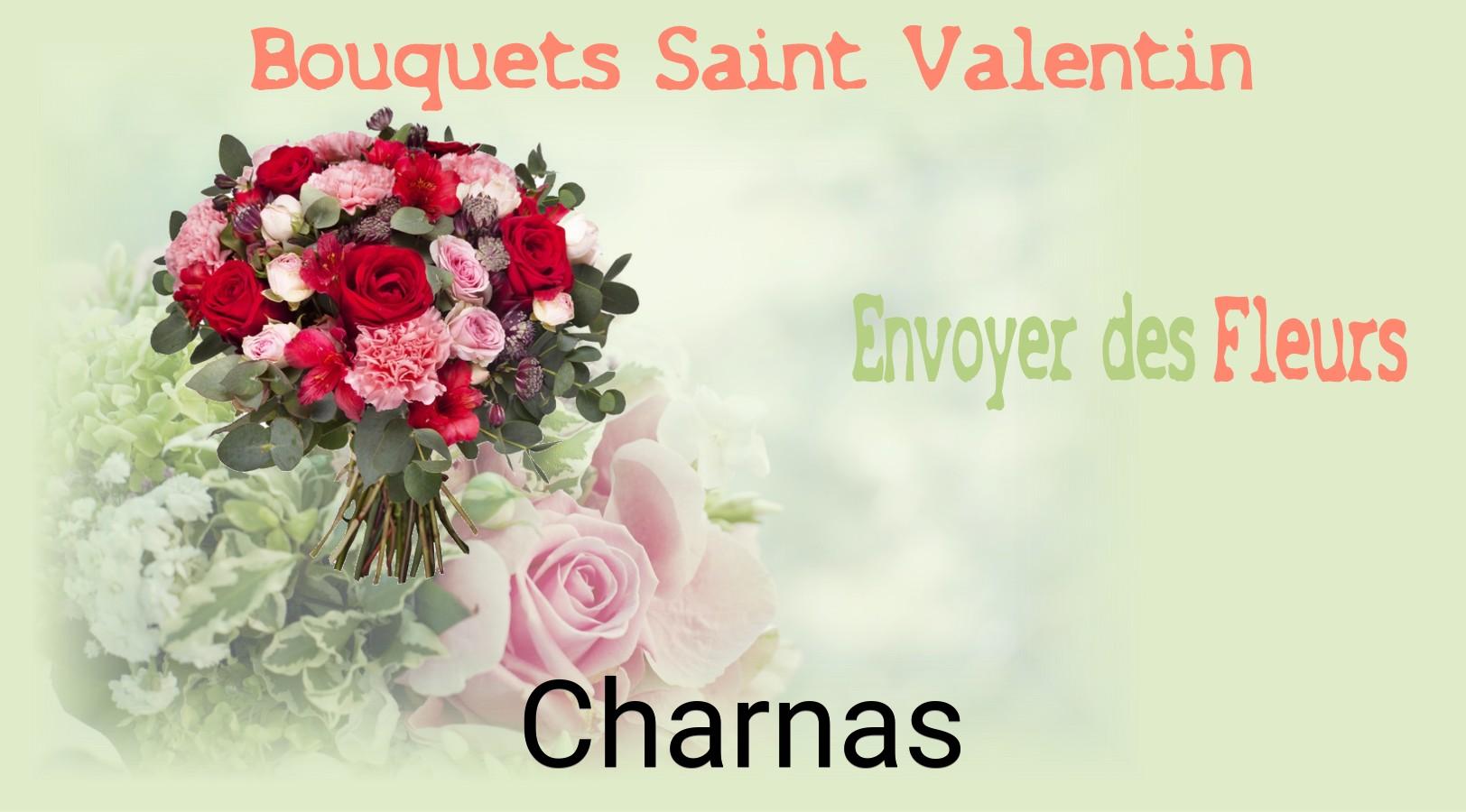 Roses de Saint-Valentin livrées à Charnas